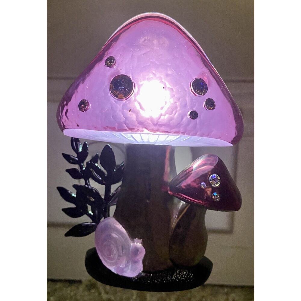 NEW Mushroom & Snail Wallflower NIGHTLIGHT Plug-In Bath & Body Works